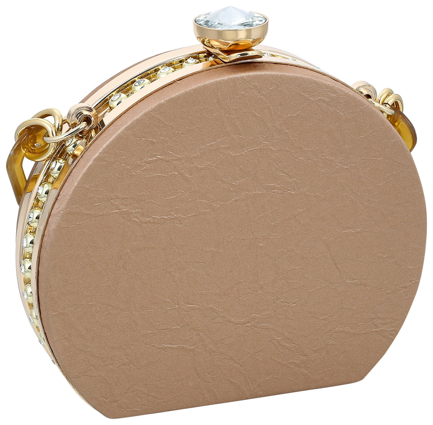 Pochette rigide - Nude Glam