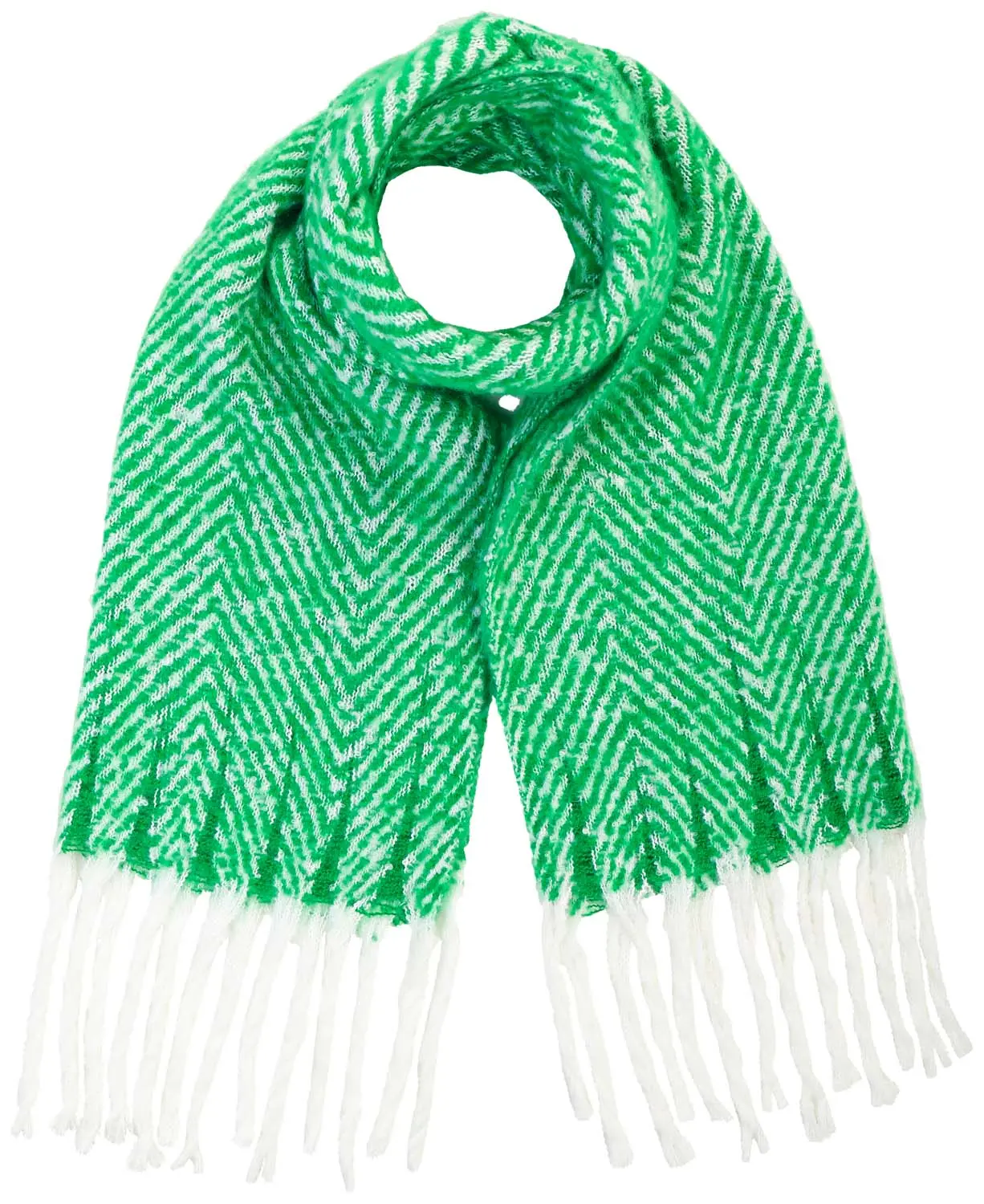 Schal - Green Stripes
