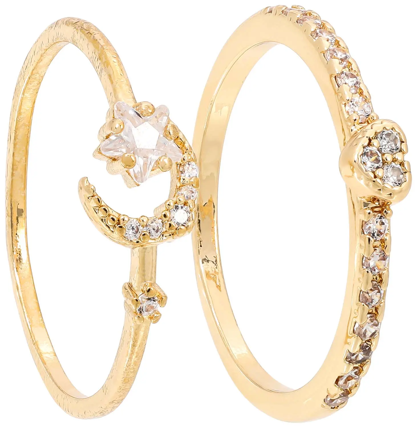 Set di anelli - Mystic Gold
