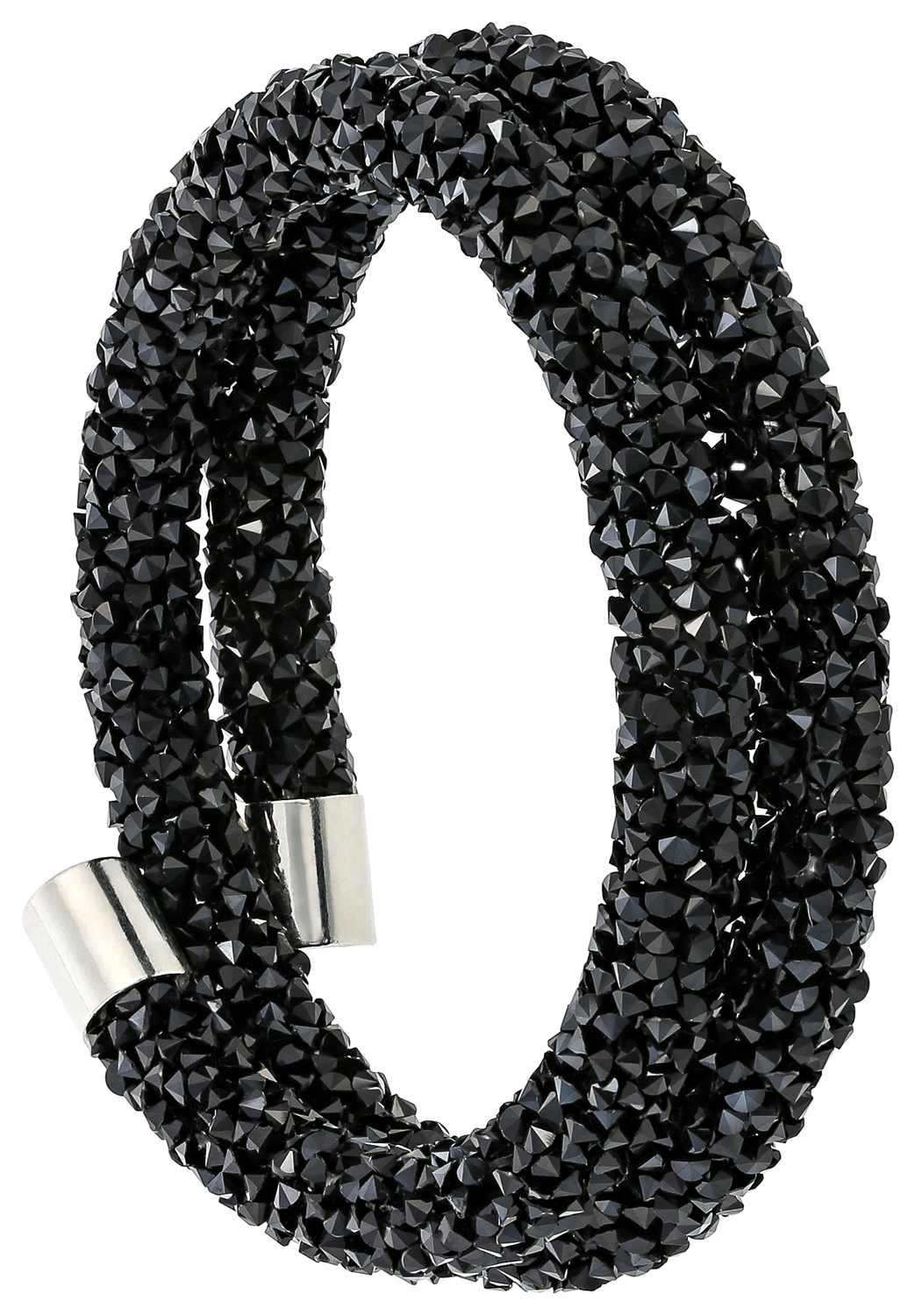 Armband - Black Faceted