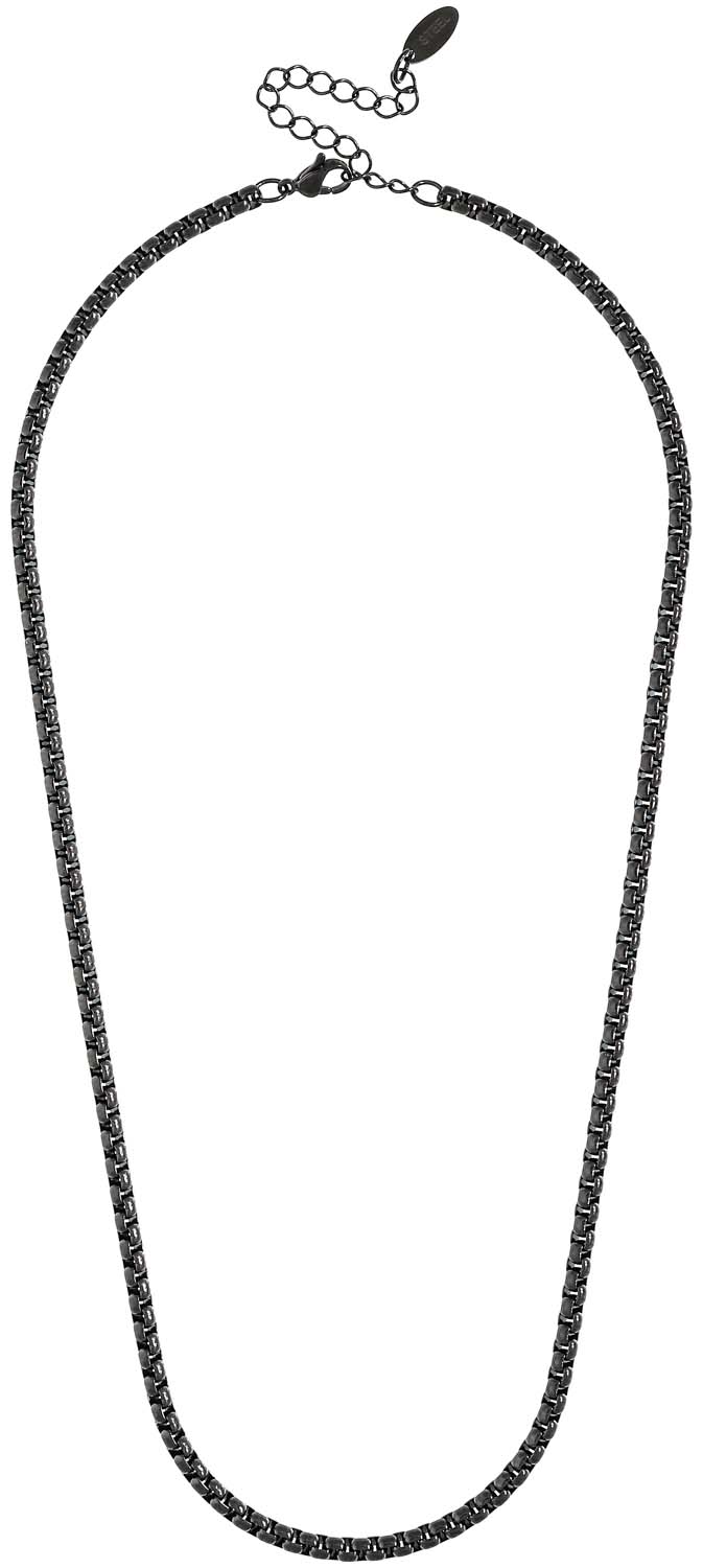 Collier pour hommes - Plain Black