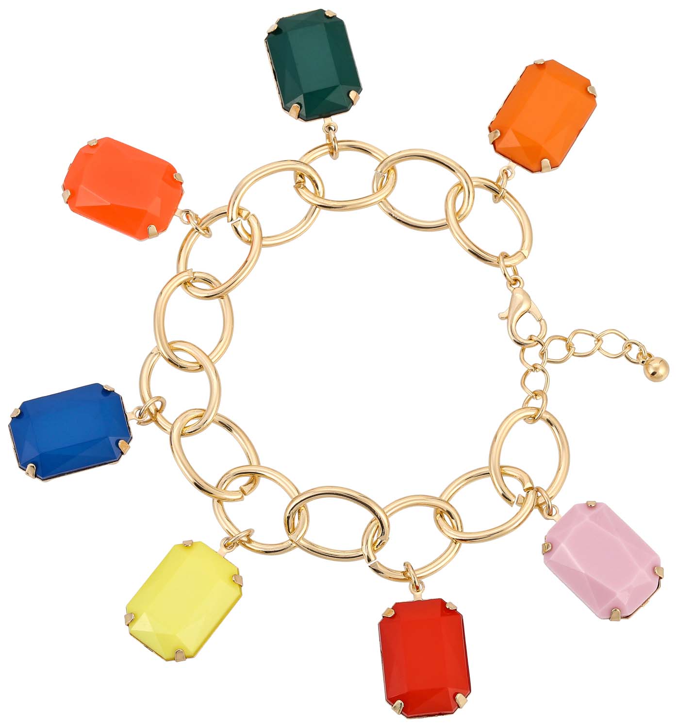 Armband - Rainbow Pendants