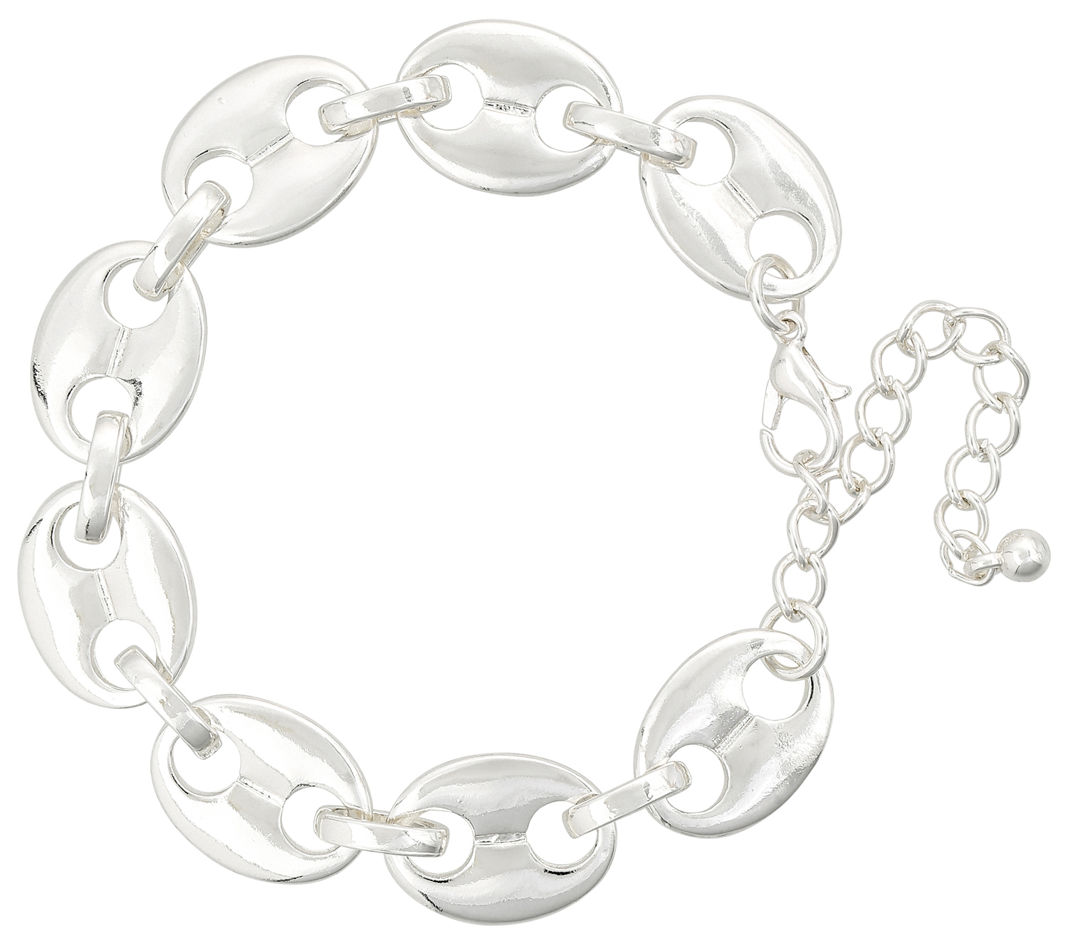 Armband - Silver Anchor Chain Armband - Silver Anchor Chain