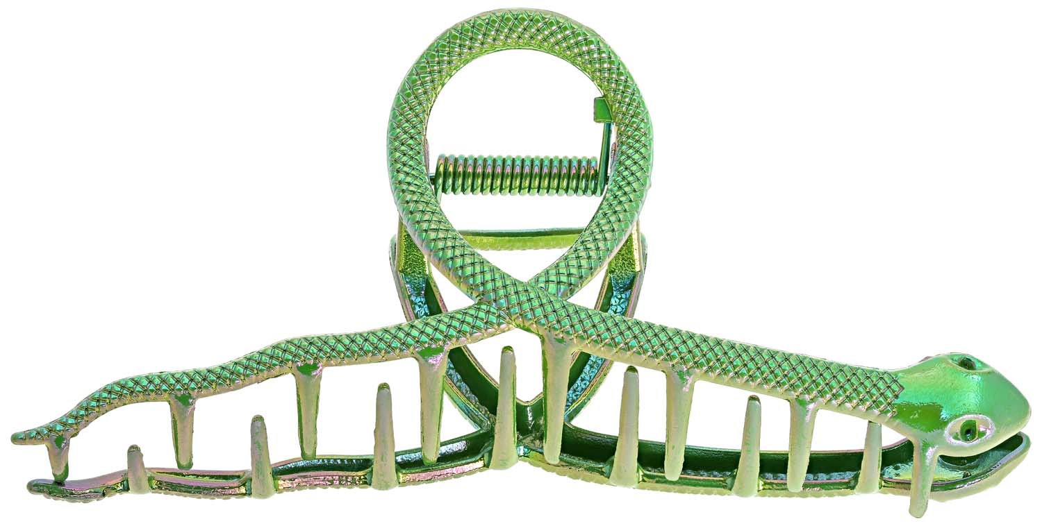 Pinza para el pelo - Green Snake