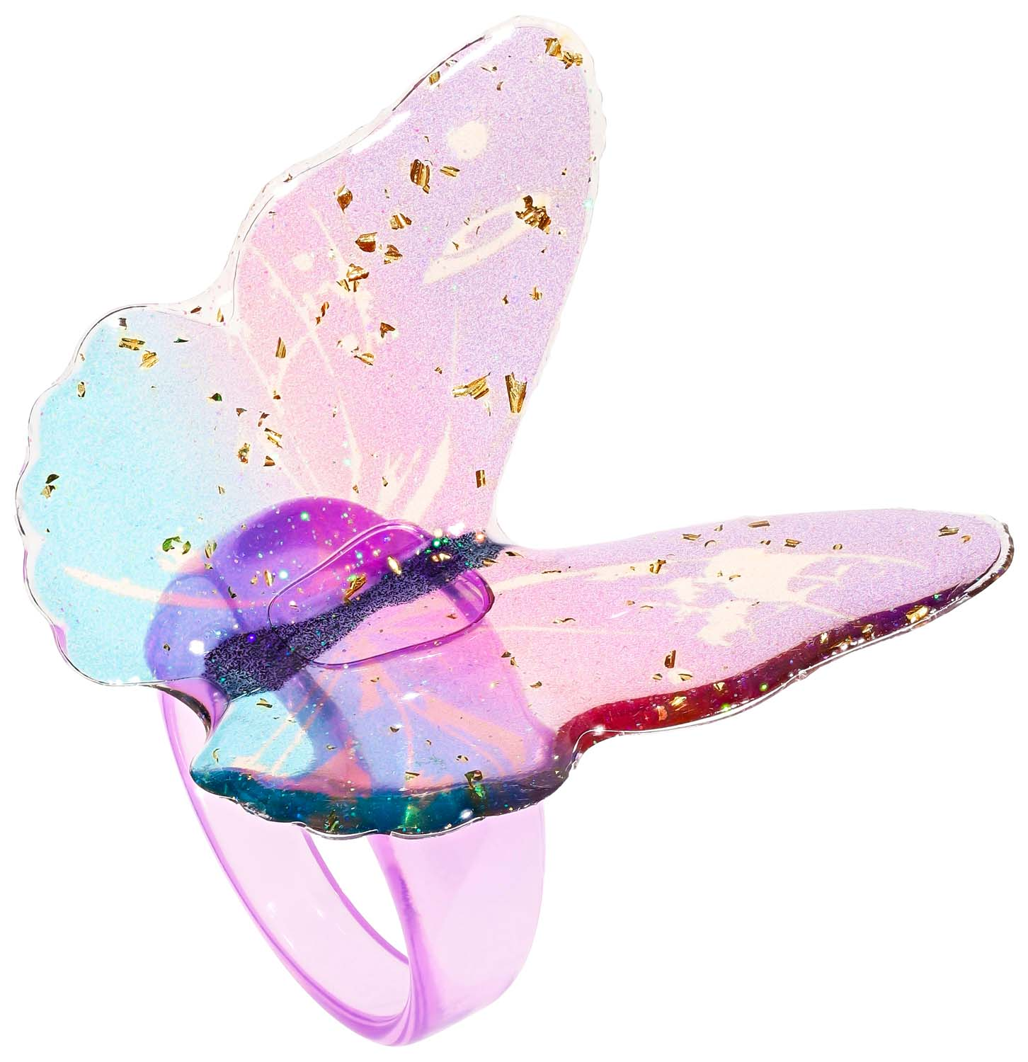 Anillo - Purple Butterfly