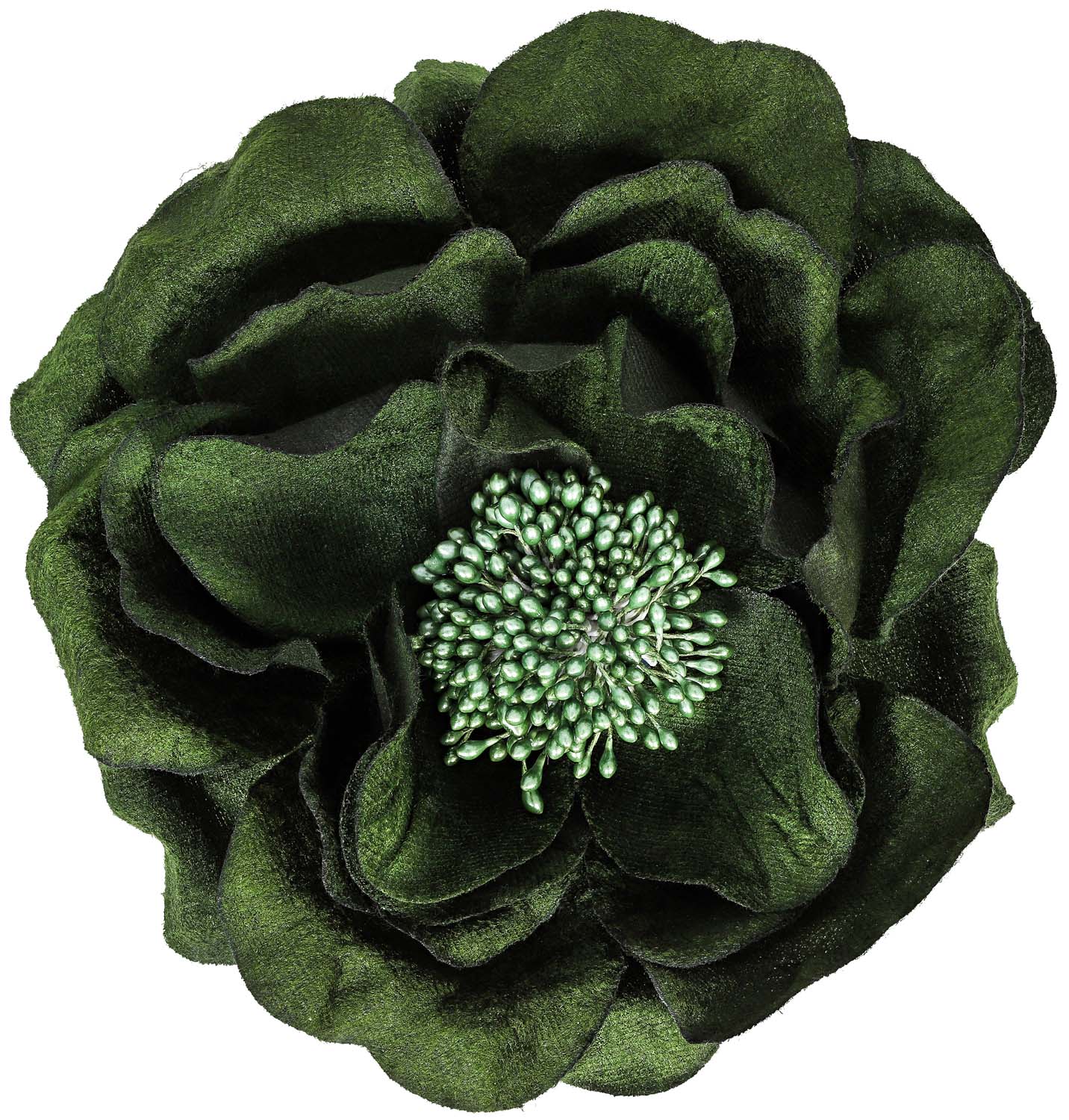 Brosche - Green Flower 