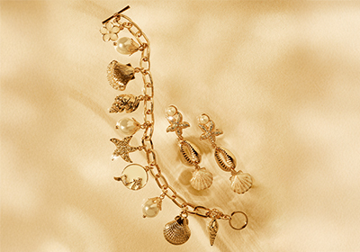 Schmuck, Kette, Anhänger, Ohrring, Armband