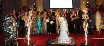 Modisch, Menschen, Kleid, Formelle Kleidung, Hochzeitstorte