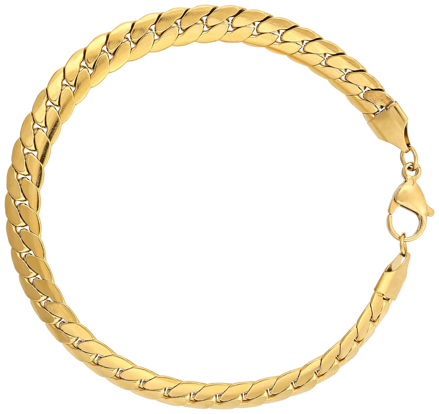 Herenarmband - Golden Snake Herenarmband - Golden Snake