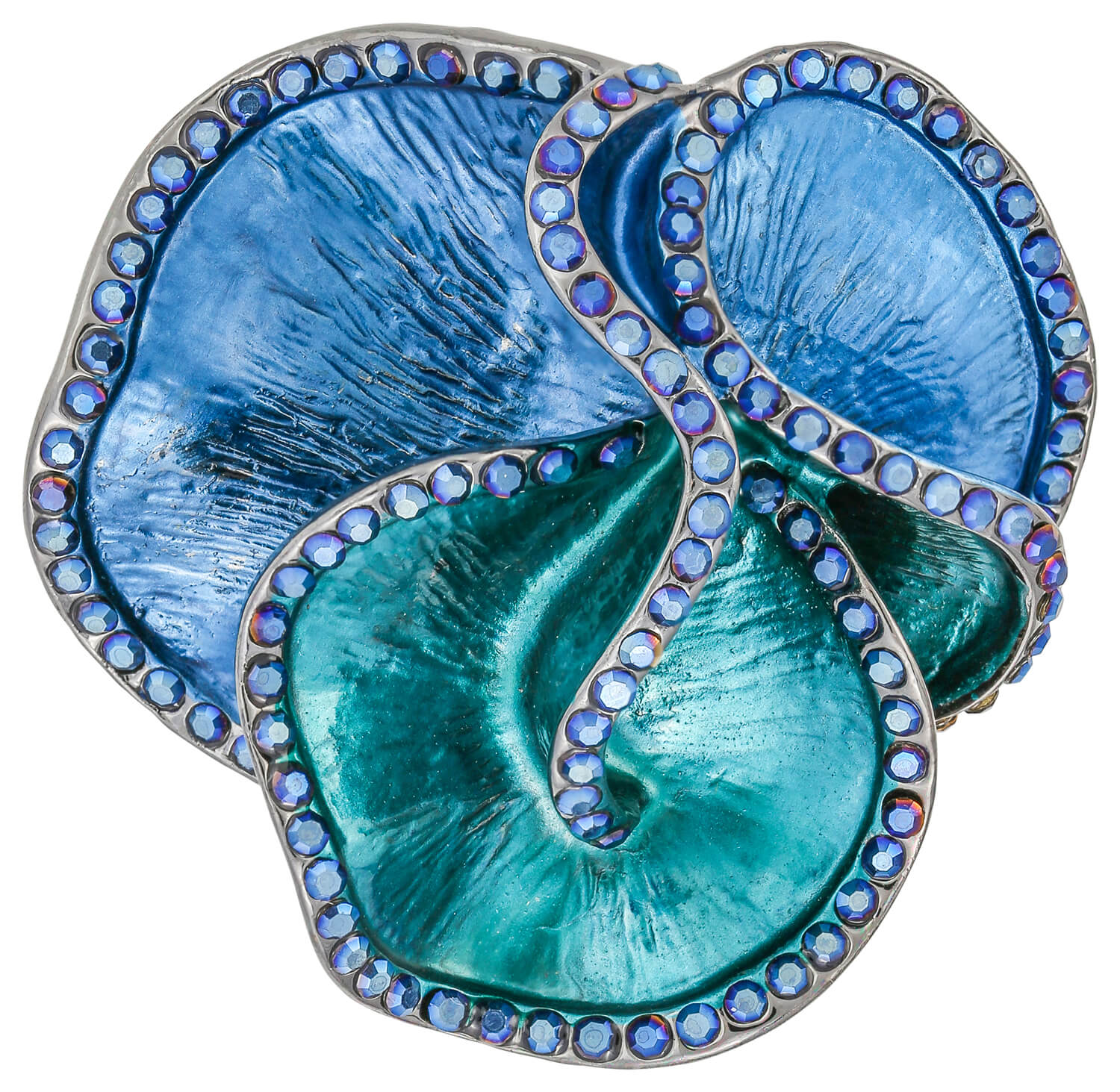 Broche - Blue Flower