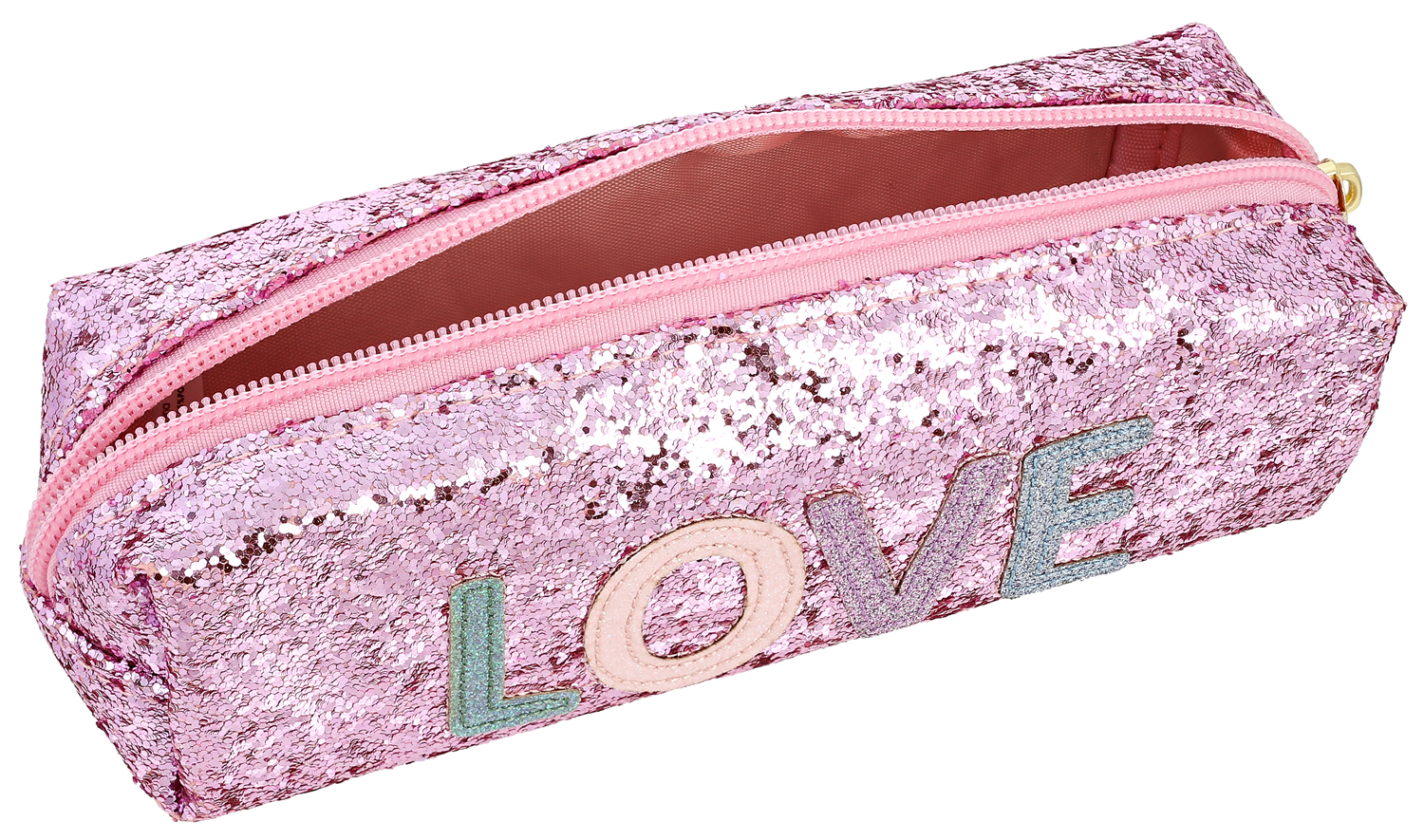 Kinder Federtasche - Glitter Love Kinder Federtasche - Glitter Love