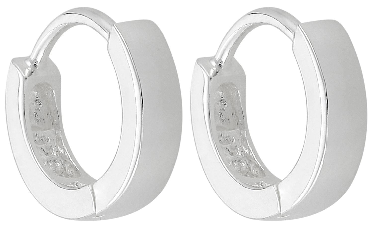 ohrringe, hoop earrings, silber, creolen, runde forms
