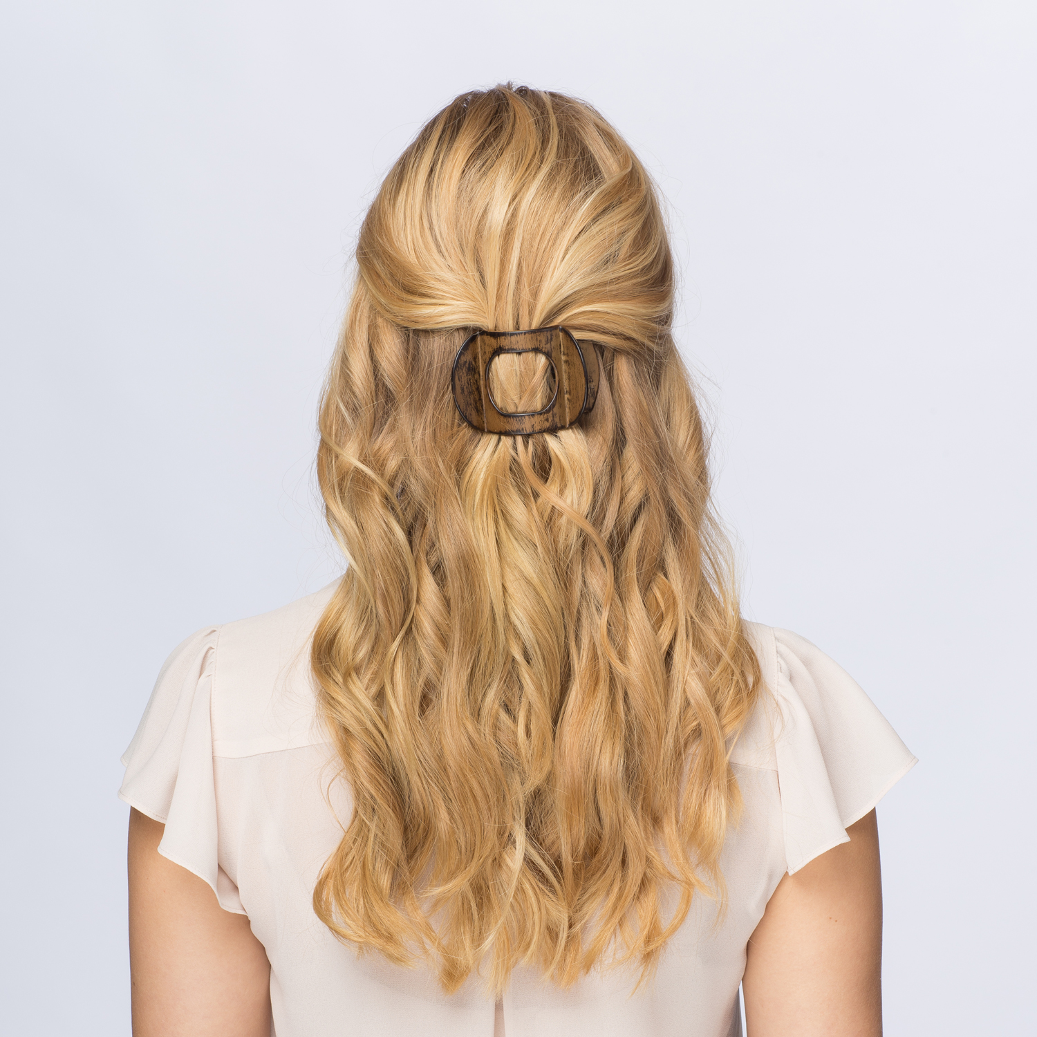 Haarband, Haarschmuck, Blonde Haare, Wellen, Clip-Haaruhr