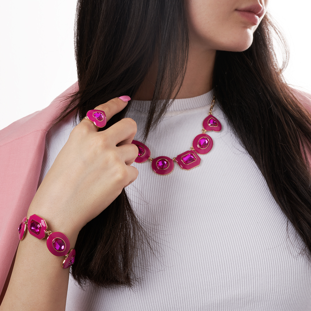 Kette - Fuchsia Heart Kette - Fuchsia Heart