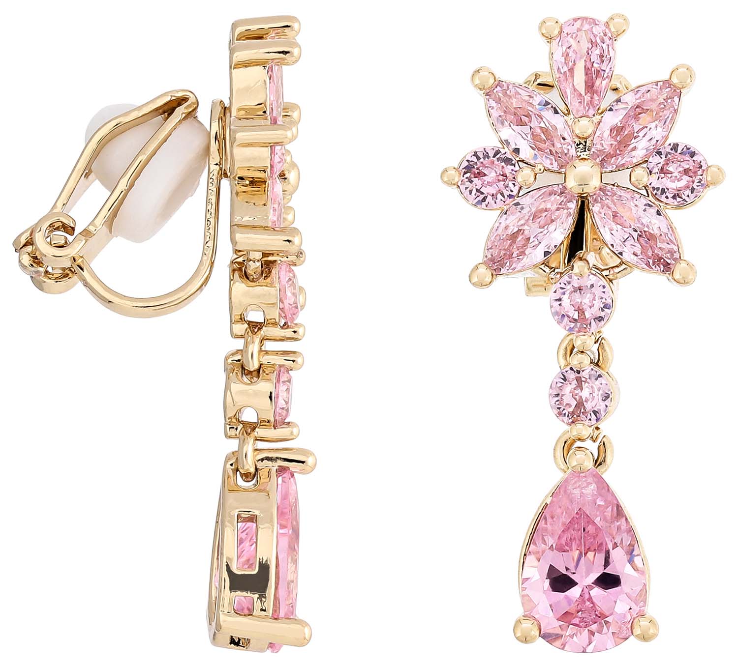 Boucles d’oreilles clips - Romantic Zirkonia Boucles d’oreilles clips - Romantic Zirkonia