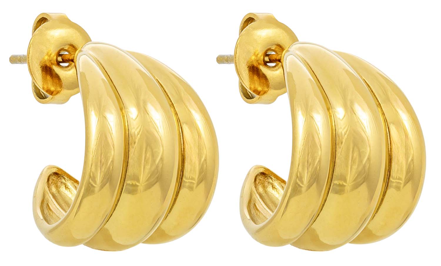 Creoli Orecchini A Cerchio Argento 50 Mm, Miniblings, Gioielli Di Moda, Classici E Grandi
