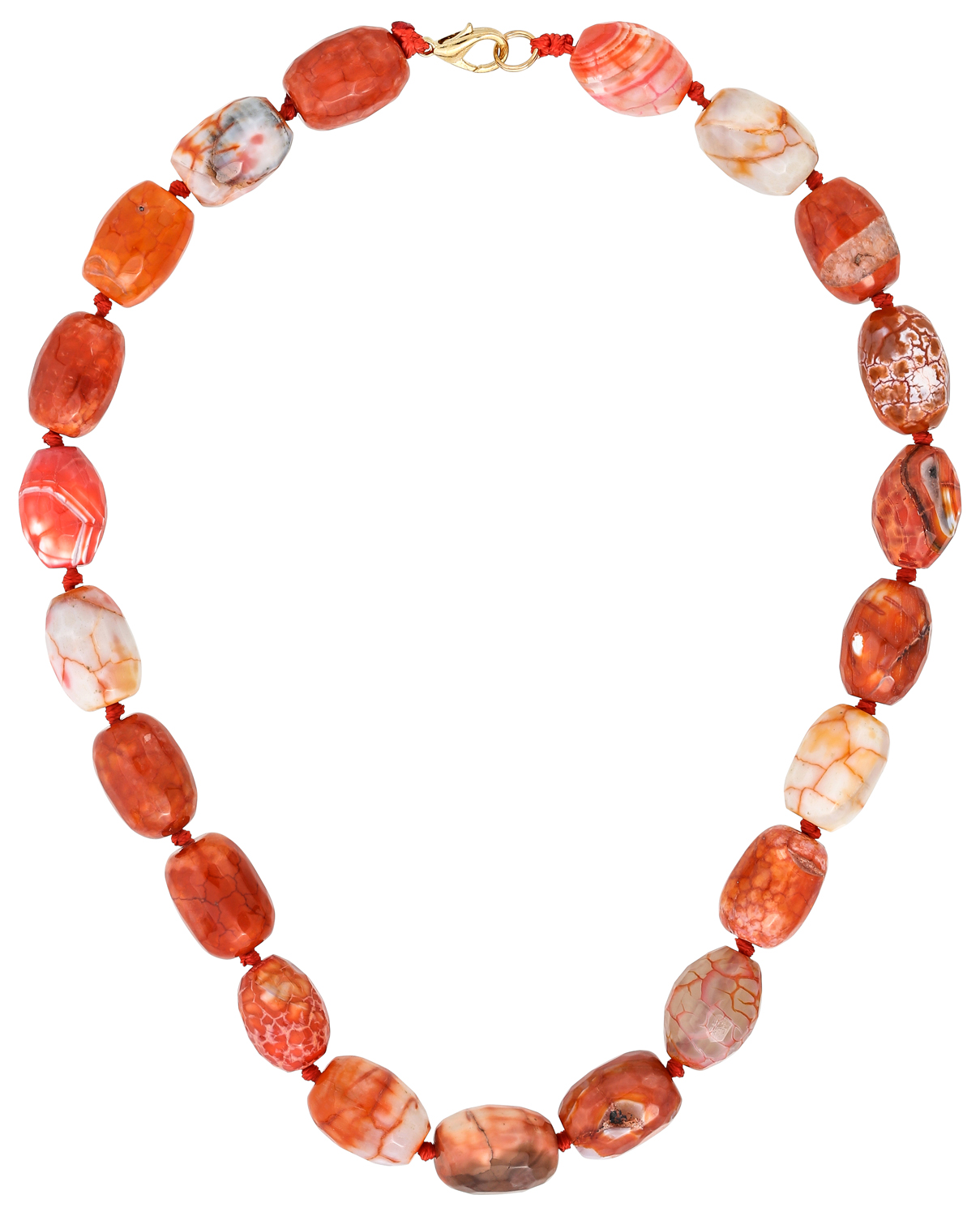 Edelsteen ketting - Spicy Coral