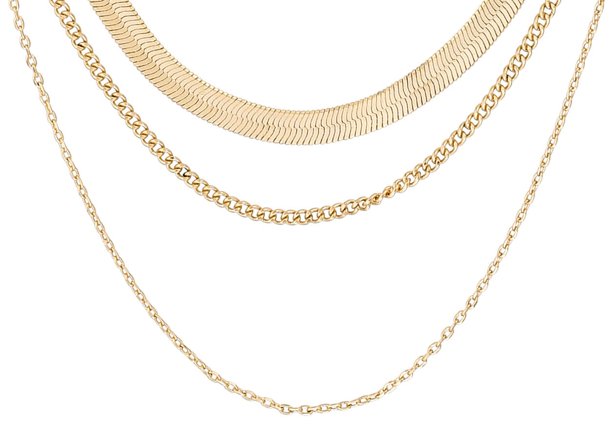 Layering ketting - Beautiful Gold