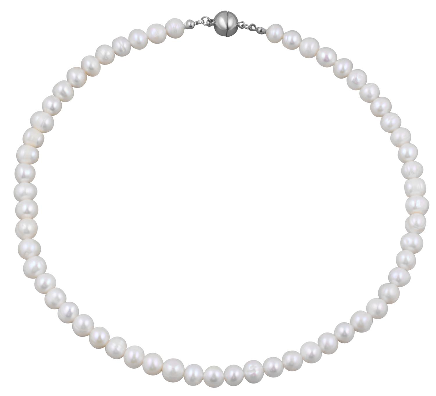 Necklace - Many Water Pearls 