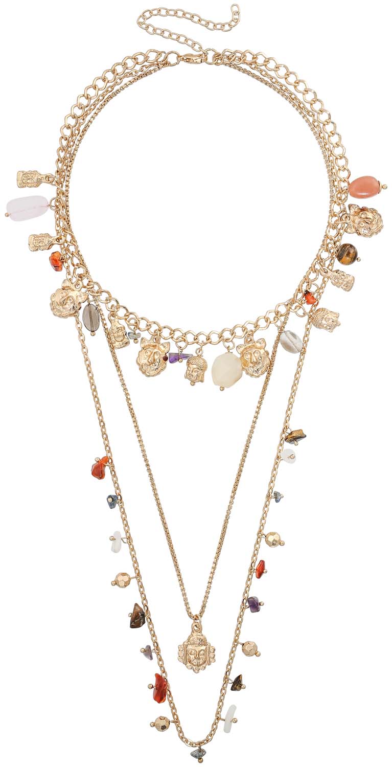 Layering ketting - Gem Collection