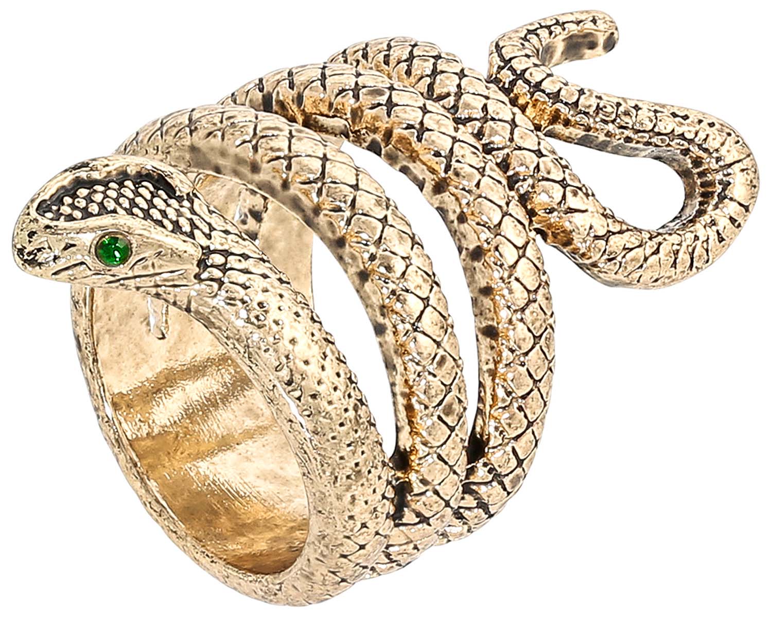 Bague - Golden Snake