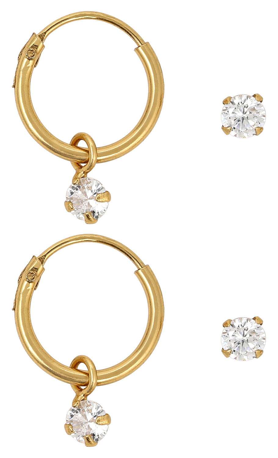 Ohr-Set - Gold Plated