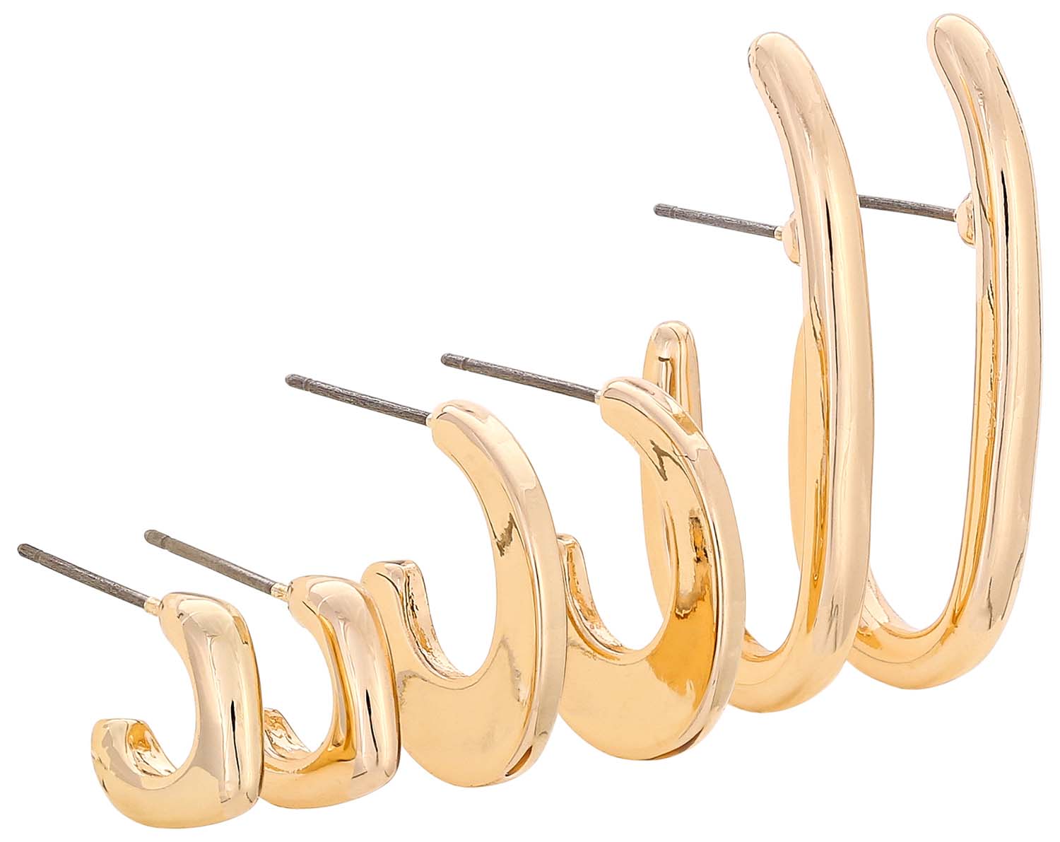 Set de aros - Elegant Gold