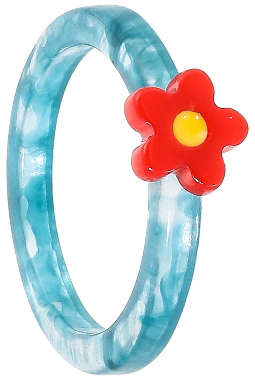 Set de anillos - Pretty Flower