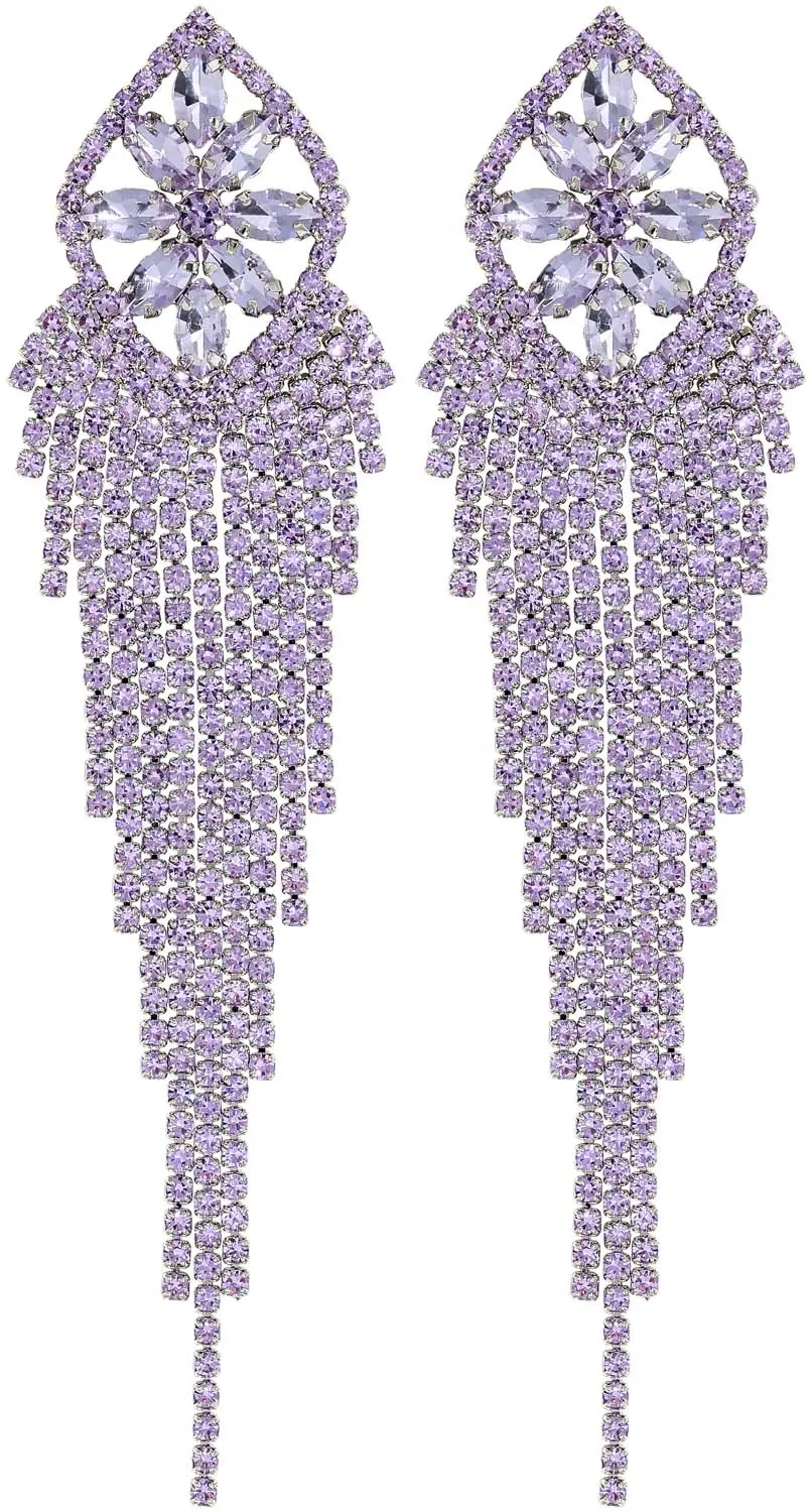 Pendientes - Lilac Sparkle