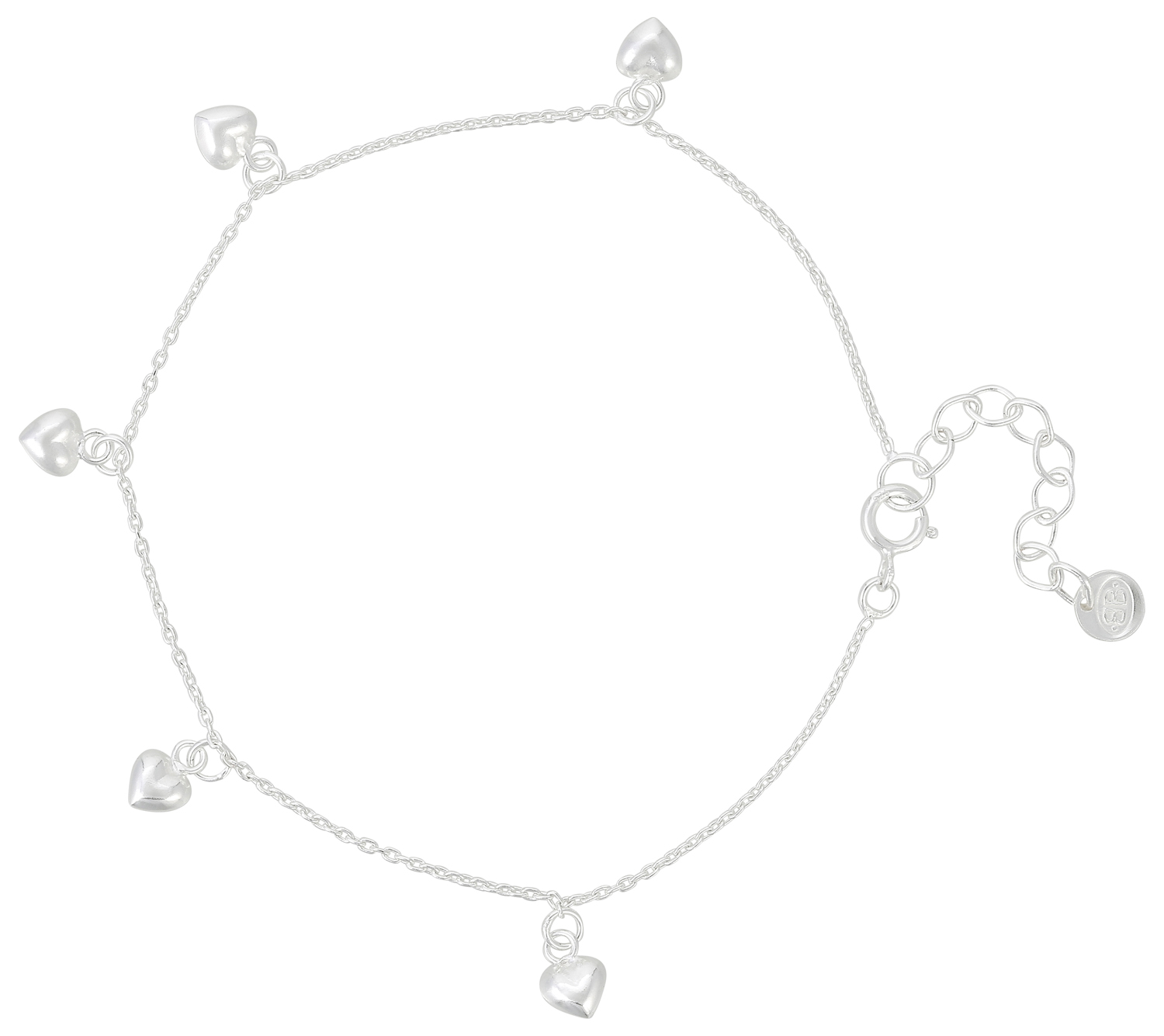 Pulsera con colgantes - Little Hearts