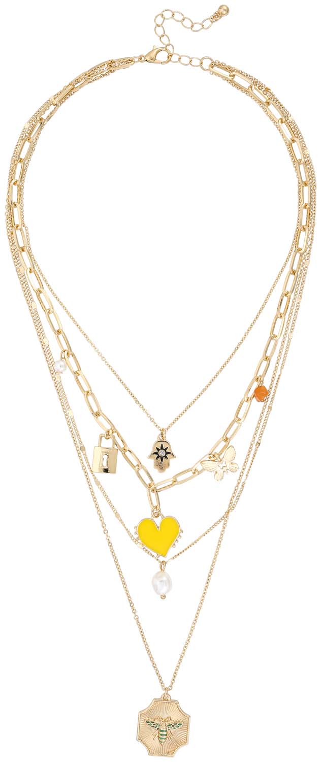 Layering- ketting - Adventure Love Layering- ketting - Adventure Love