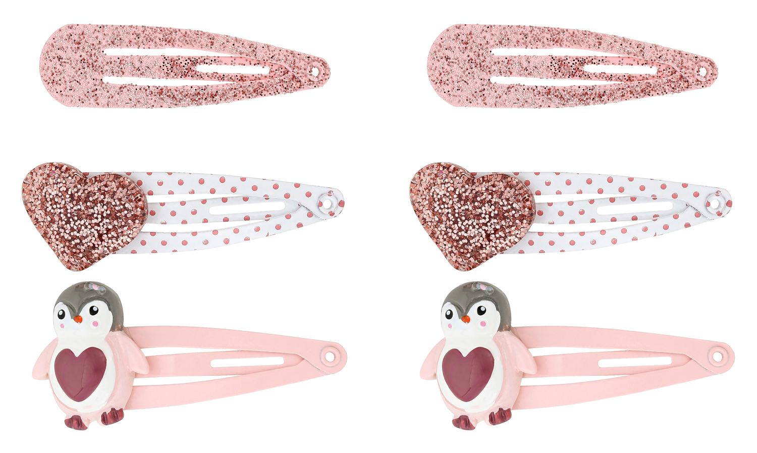 Clips bambina - Brillante Pinguino