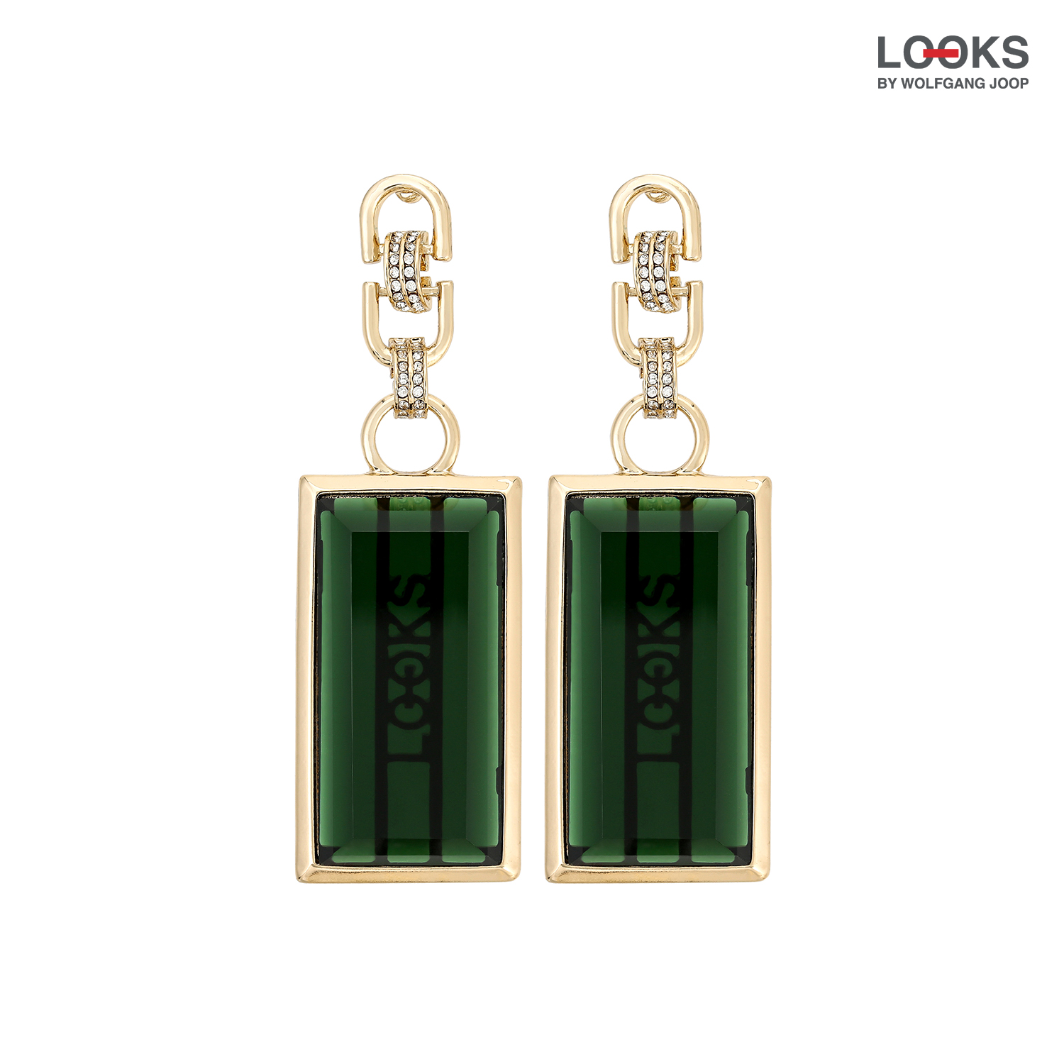 Oorknopjes - Green Glamour