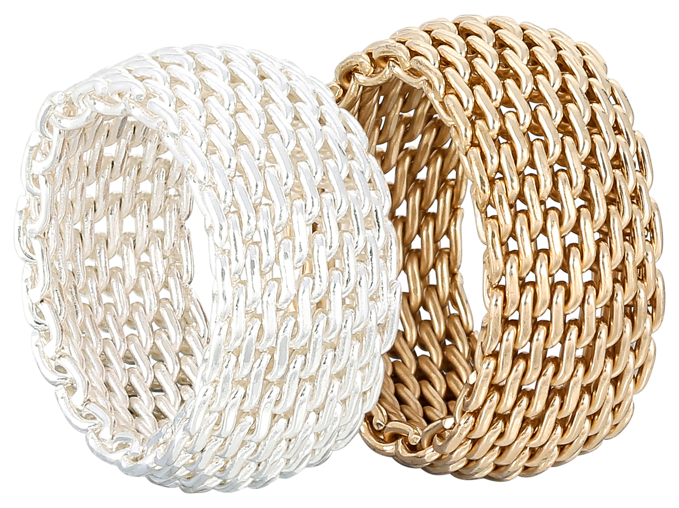 Set de anillos - Mesh Duo