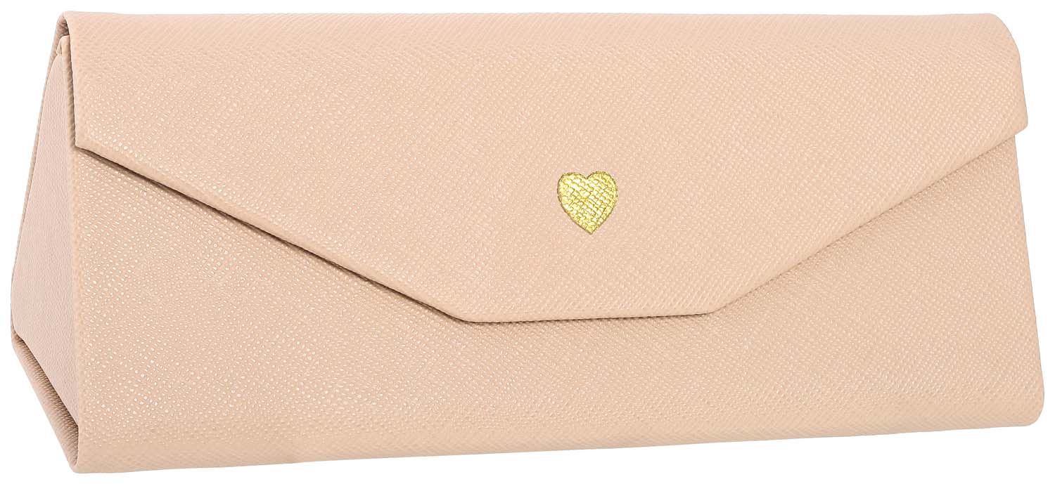 Astuccio porta occhiali da sole - Rosé Heart online da BIJOU BRIGITTE