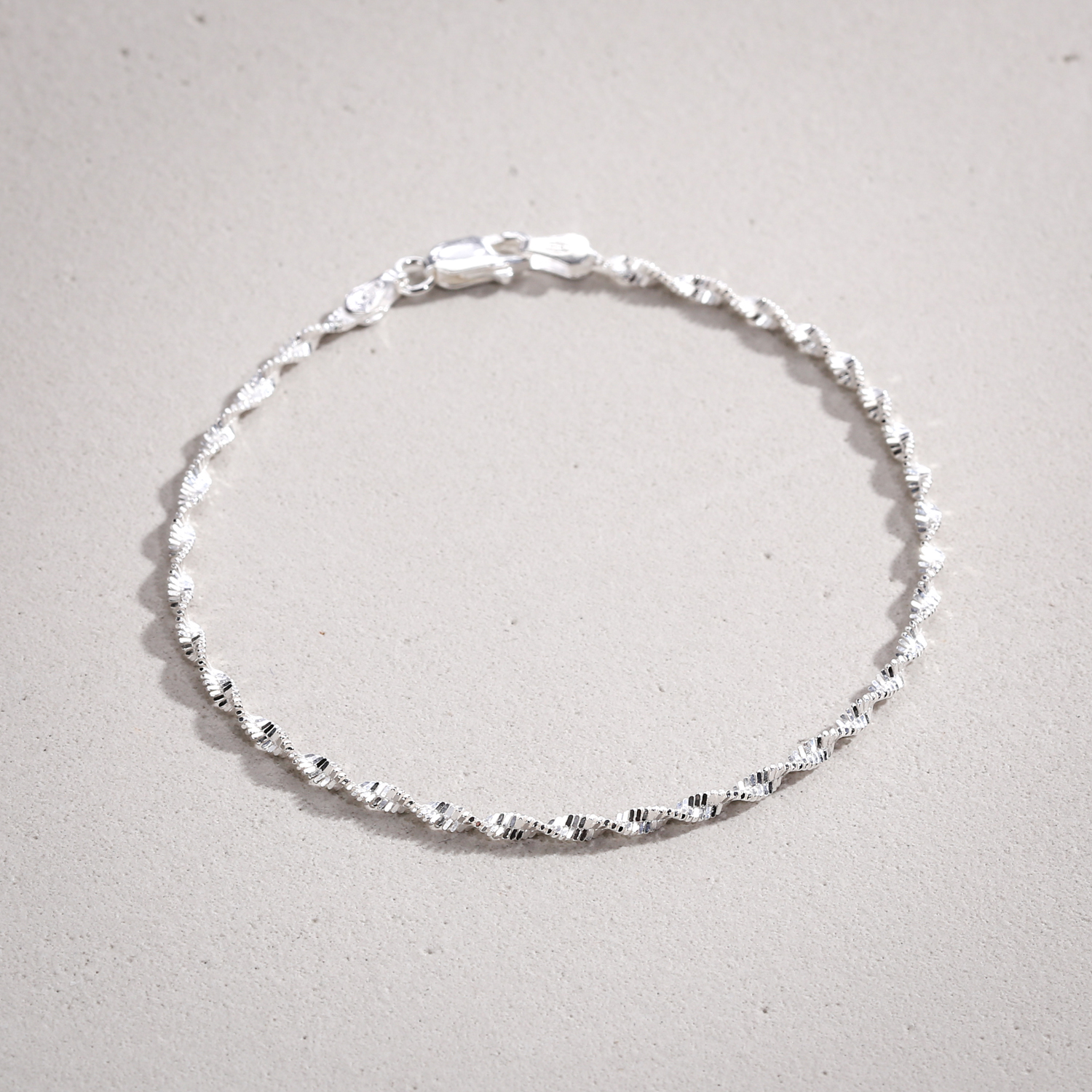 Pulsera - Silver Spiral