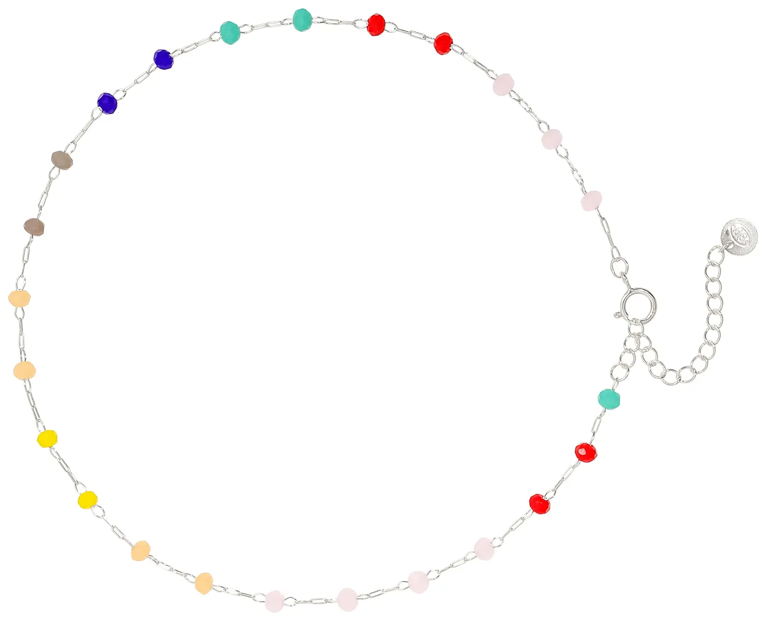 Fußkettchen - Colorful Beads