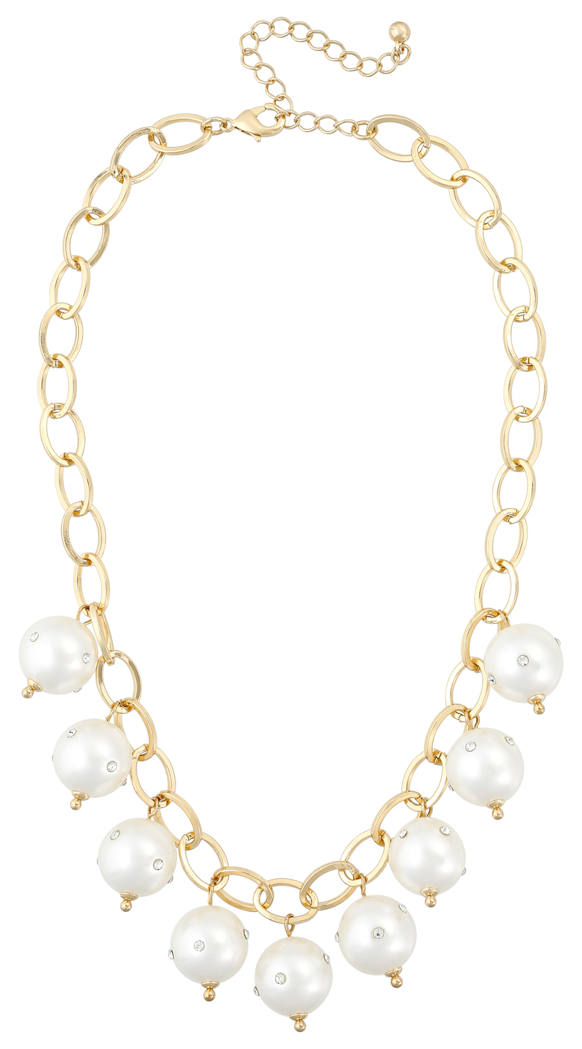 Collier - Flat Pearl