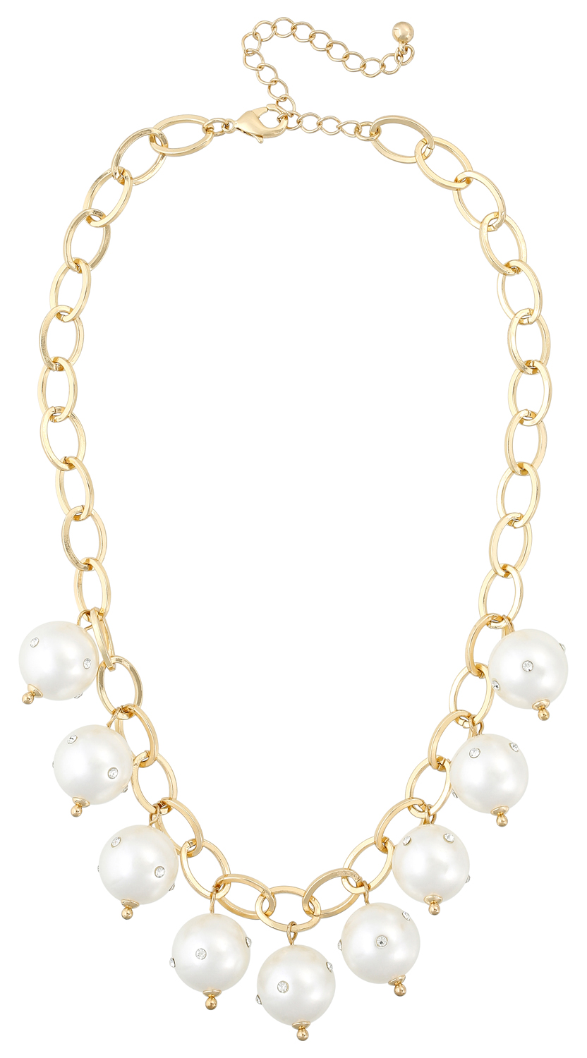 Kette - Flat Pearl