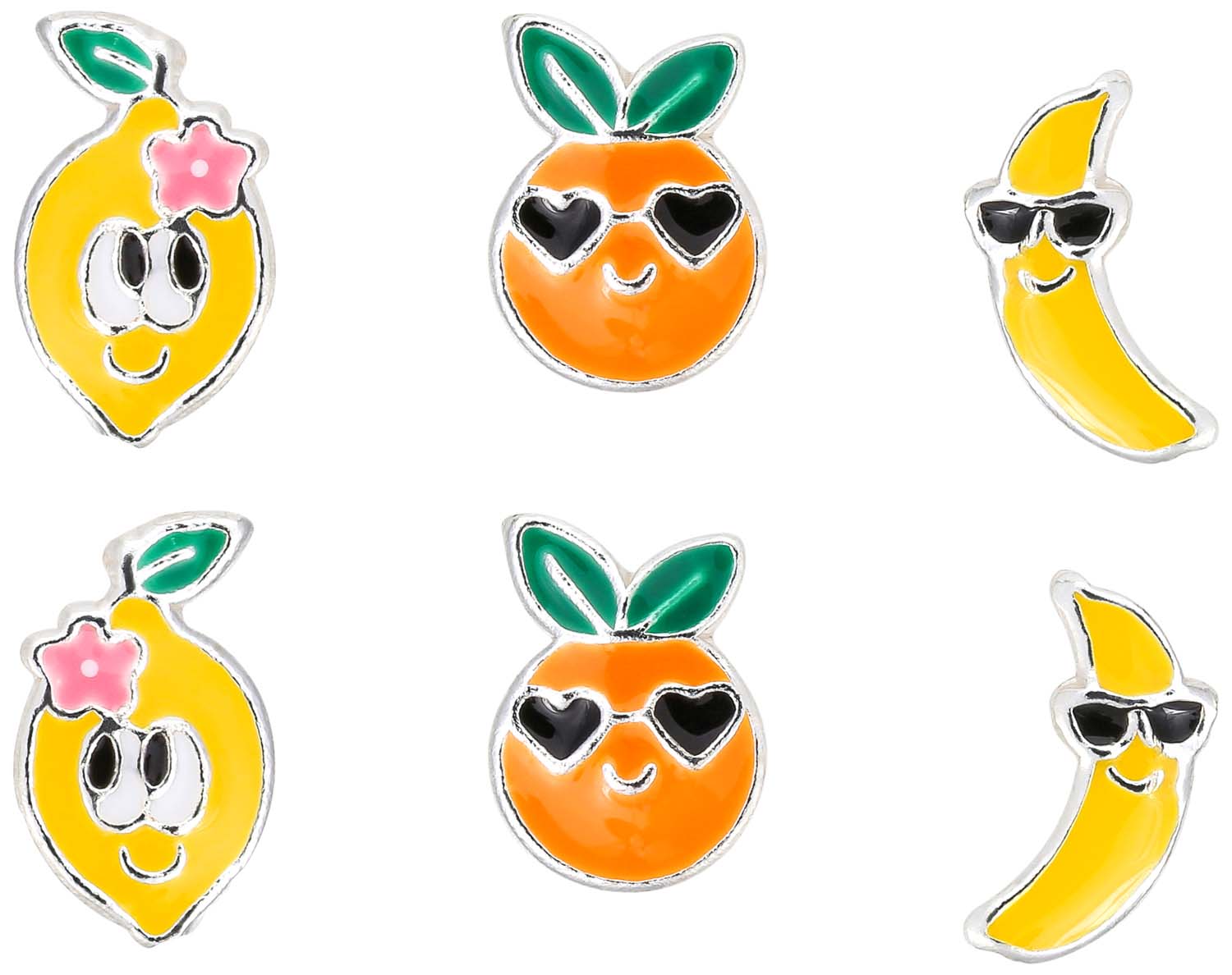 Ensemble de boucles d'oreilles - Tropical Fruit Ensemble de boucles d'oreilles - Tropical Fruit