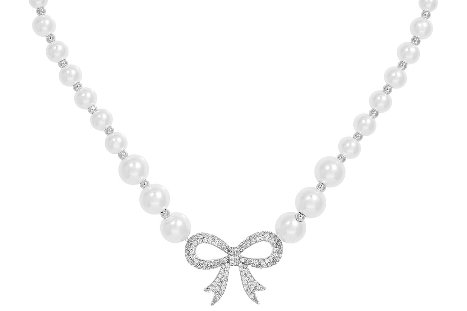 Kette - Pearly Bow
