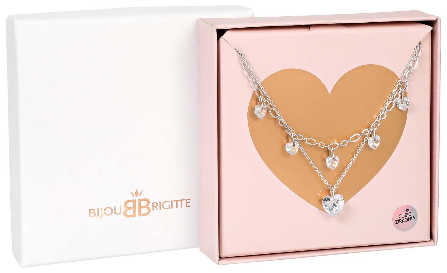Collana stratificata - Silver Love Collana stratificata - Silver Love