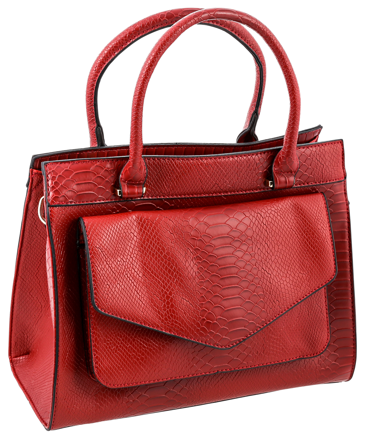 Tasche - Snake in Red