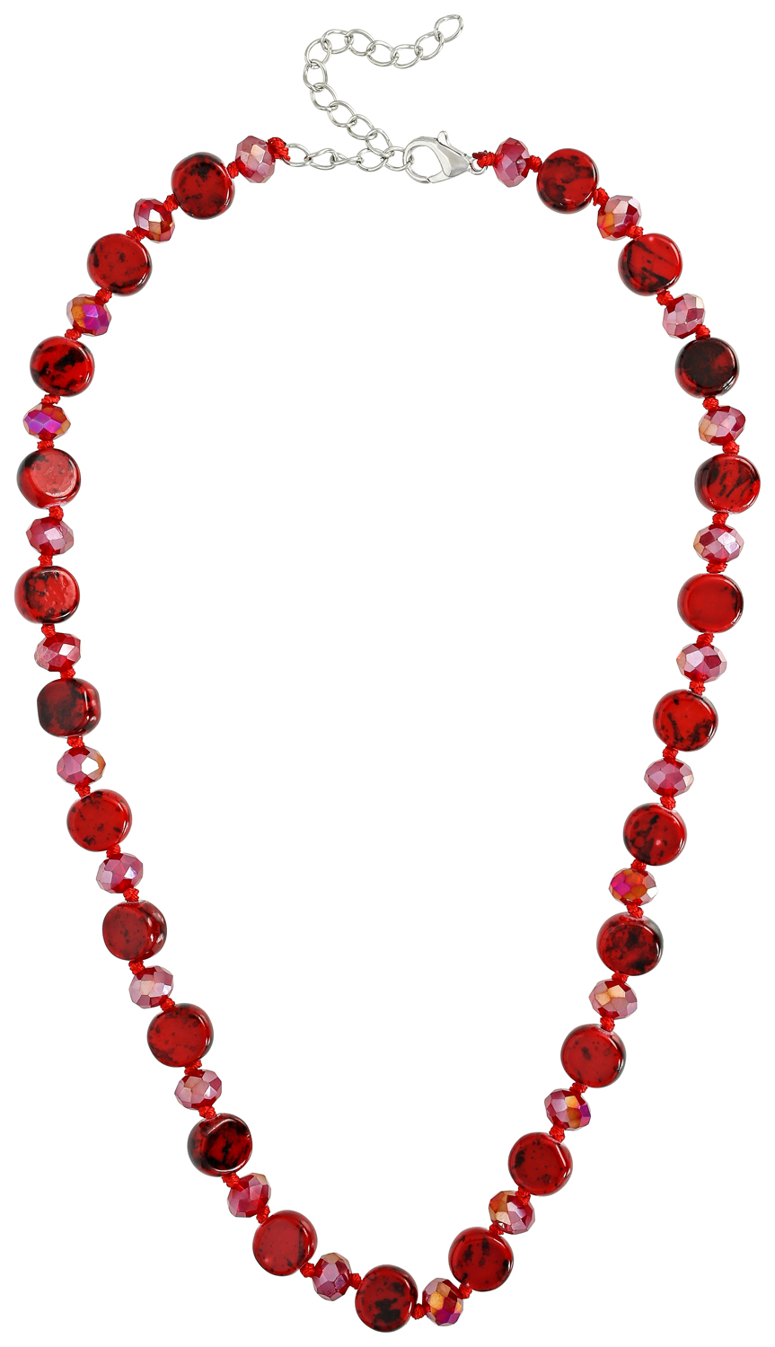 Ketting - Funky Red