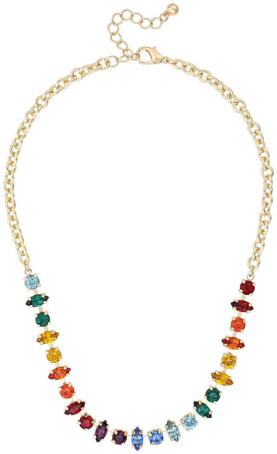 Collar - Colorful Strass