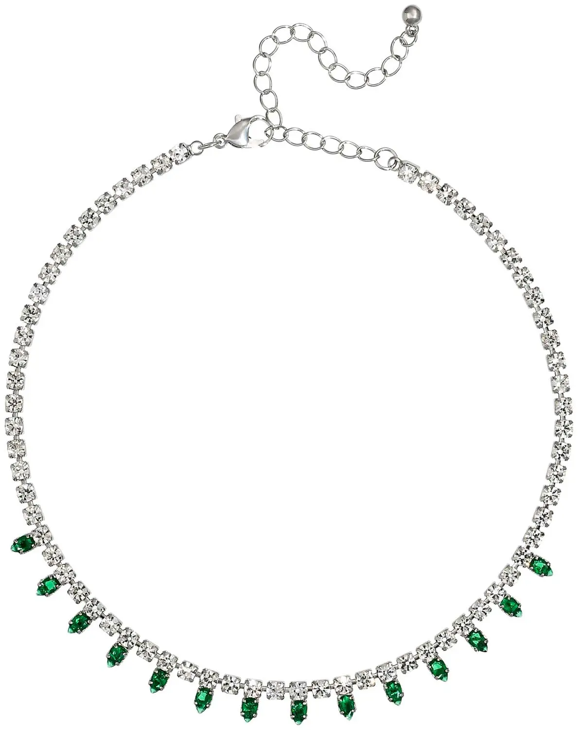 Choker - Gleaming Emerald