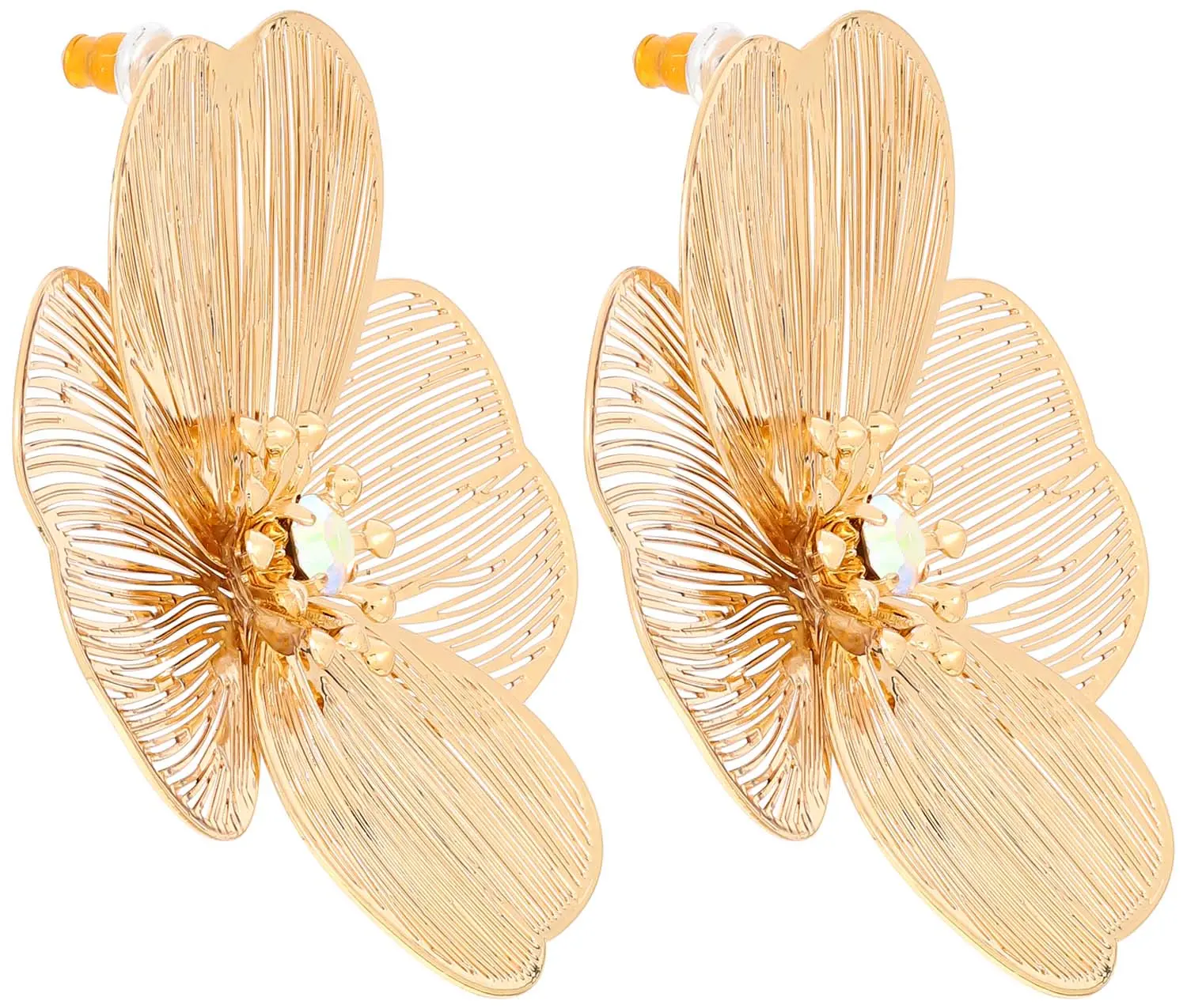 Boucles d'oreilles - Golden Petal