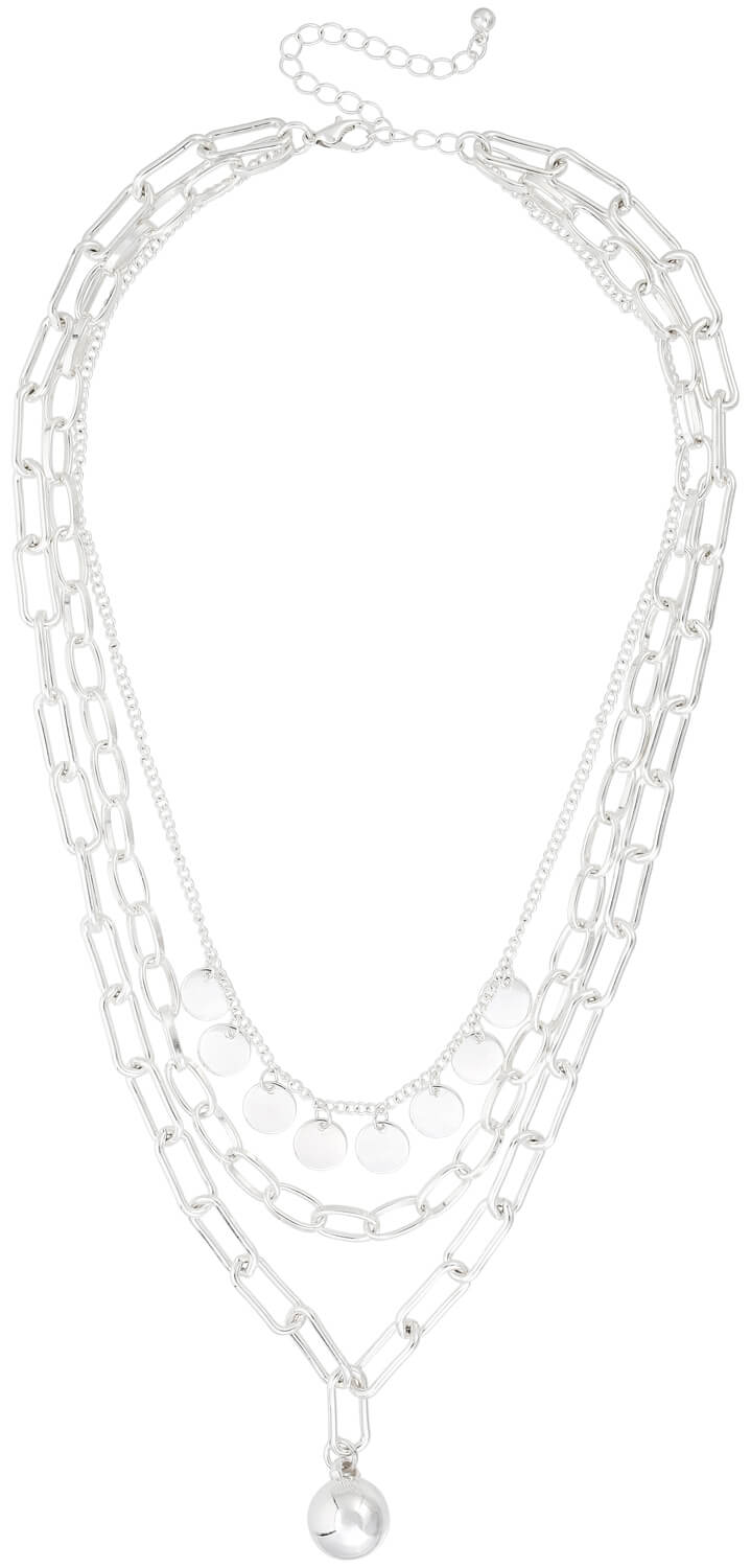 Collier multi-rangs - Wonderful Silver