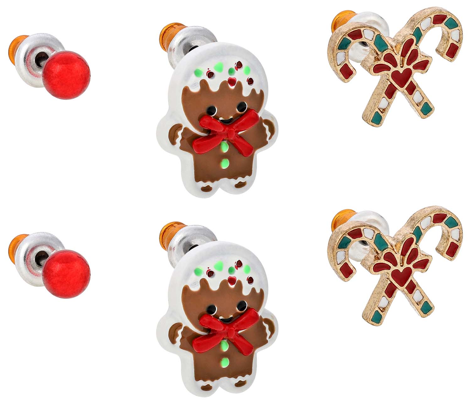 Boucles D'Oreilles De Noël - Modèle LB3A, Fantaisie Pour Les Fêtes