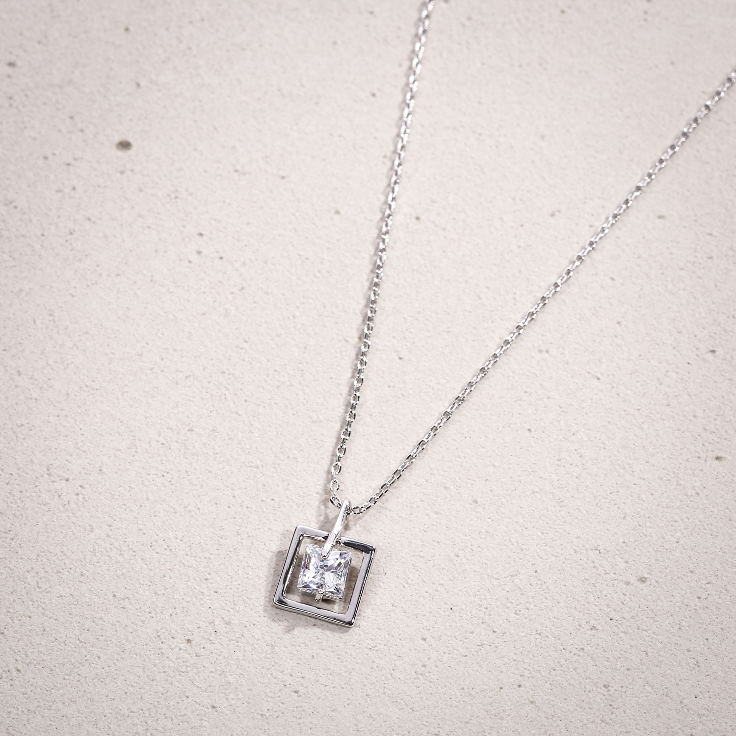 Collier - Square Crystal